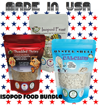 Load image into Gallery viewer, Reptanicalas Made in USA Isopod Food Bundle