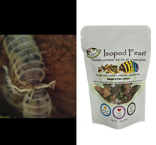 Load image into Gallery viewer, Dairy Cow Isopods for sale Reptanicals with Isopod Feast Isopod Food