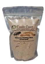 Load image into Gallery viewer, Reptanicals Feeder Feast Premium high protein food for crickets, mealworms, and beetles