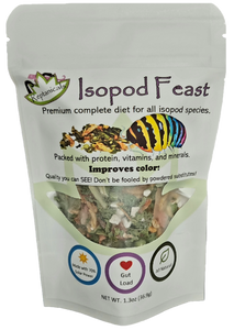 Isopod Feast Reptanicals, isopod feast 1.3 oz complete diet for sale