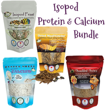 Load image into Gallery viewer, Reptanicals Protein and Calcium Bundle Isopod Supplies for sale