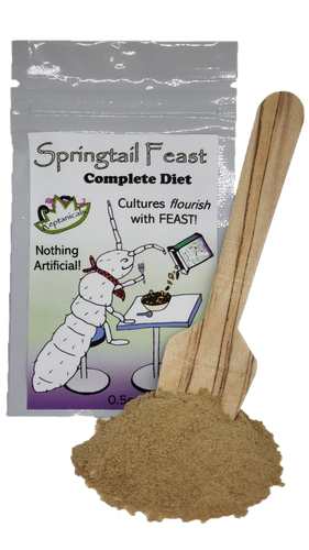 Springtail Feast Food from reptanicals
