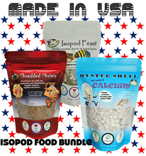 Load image into Gallery viewer, Reptanicalas Made in USA Isopod Food Bundle
