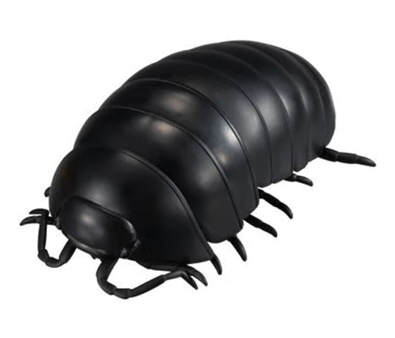 Black Armadillidium Isopod Figure (Dangomushi 05) – Reptanicals