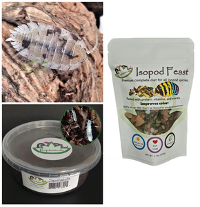 Bio-active supply bundle from Reptanicals with Isopod Feast Scaber Isopods and springtails for sale