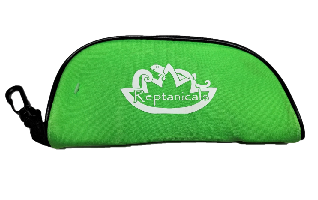 Green Reptanicals Sunglasses Case