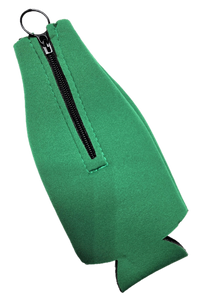 Reptanicals Green Koozie Zipper
