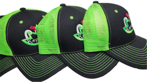 Reptanicals Neon Green Hats