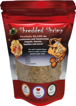 Load image into Gallery viewer, 2.3oz pouch of shrimp protein for reptiles and isopods
